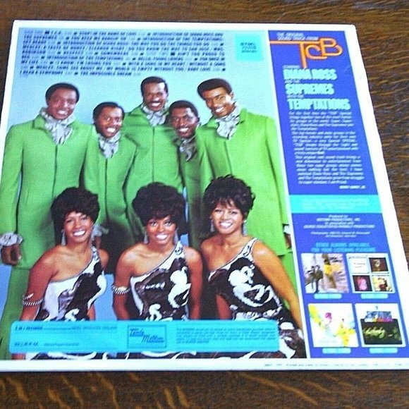 Vinyl Record Diana Ross & Supremes Temptations 1968 Original Tamla Motown NBC-TV - Picture 10 of 16